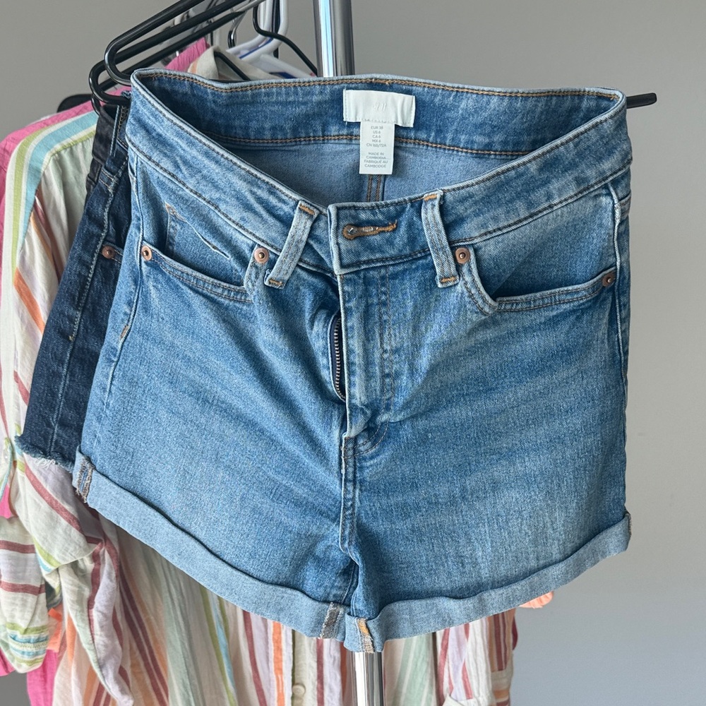 H&M Light Blue Jean Shorts